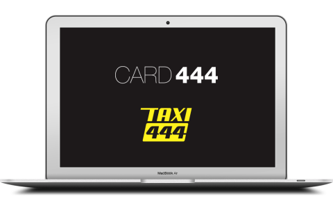 TAXI444-Card-444-Webportal